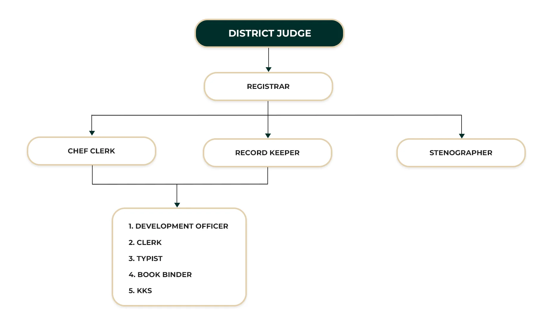 District Court Point_Pedro ORGANIZATIONAL STRUCTURE
